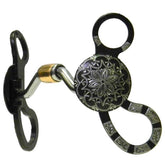 Classic Antique Sante Fe Daisy Hinged Port Bit - FG Pro Shop Inc.